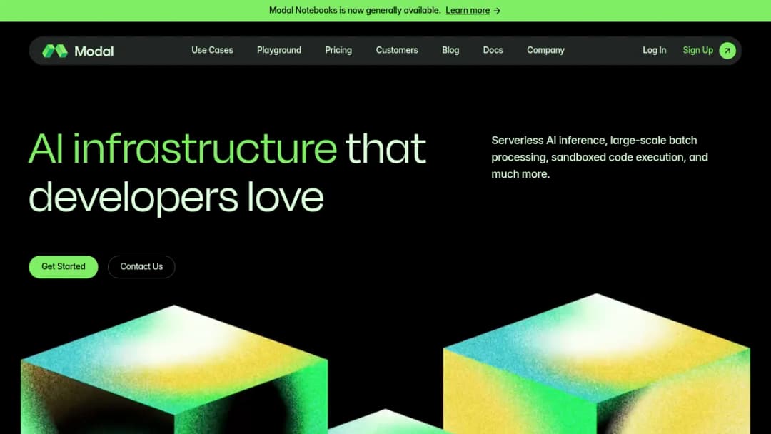 Modal Labs screenshot