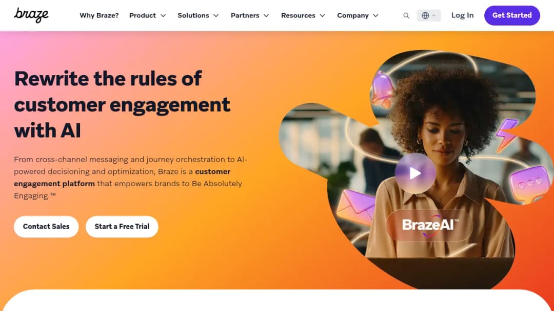 Braze screenshot