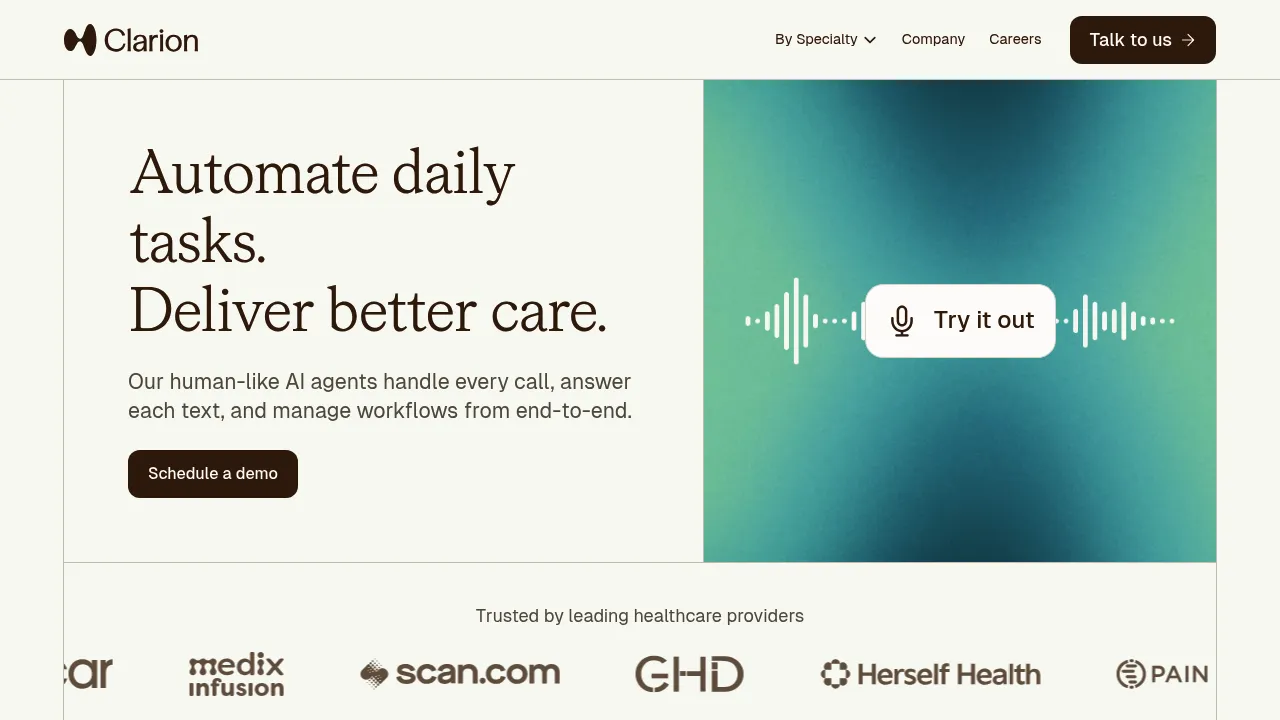 Clarion screenshot