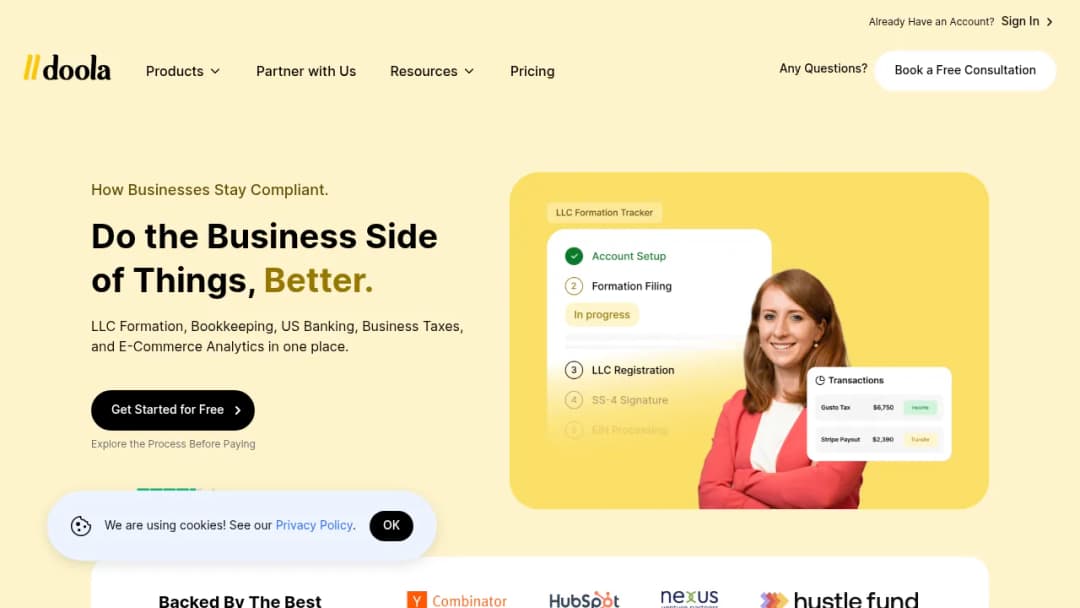 Doola screenshot