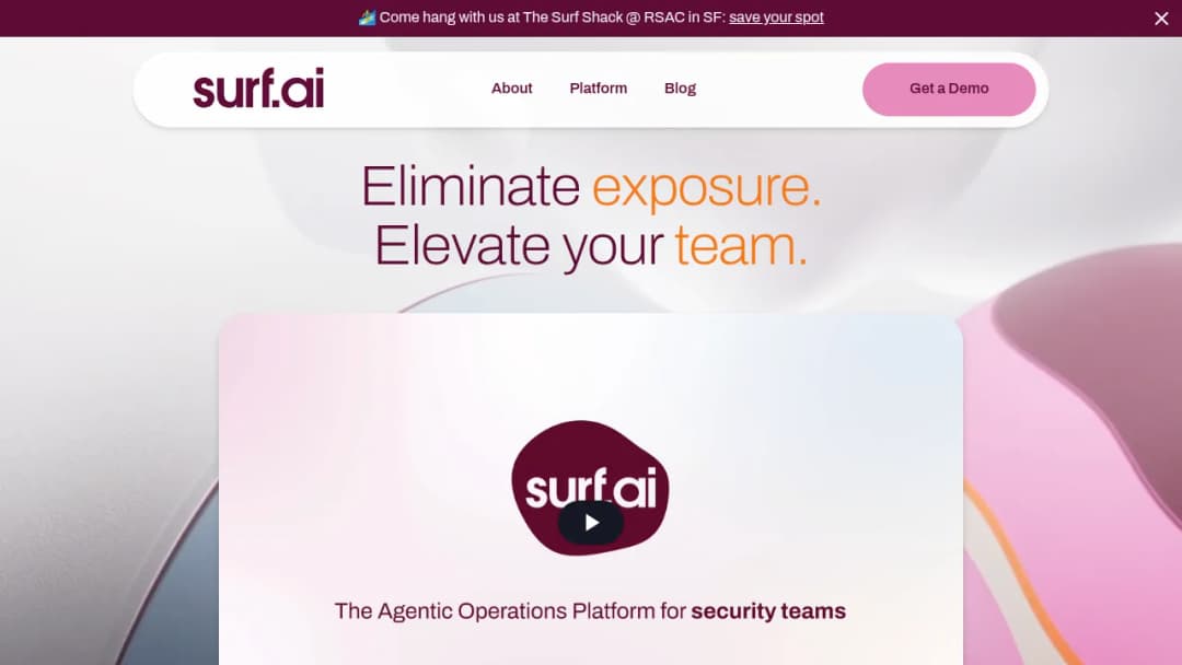 Surf AI screenshot