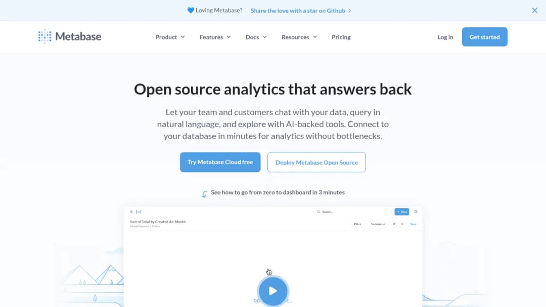Metabase screenshot