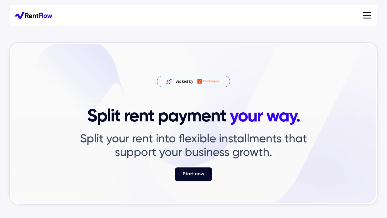 RentFlow screenshot