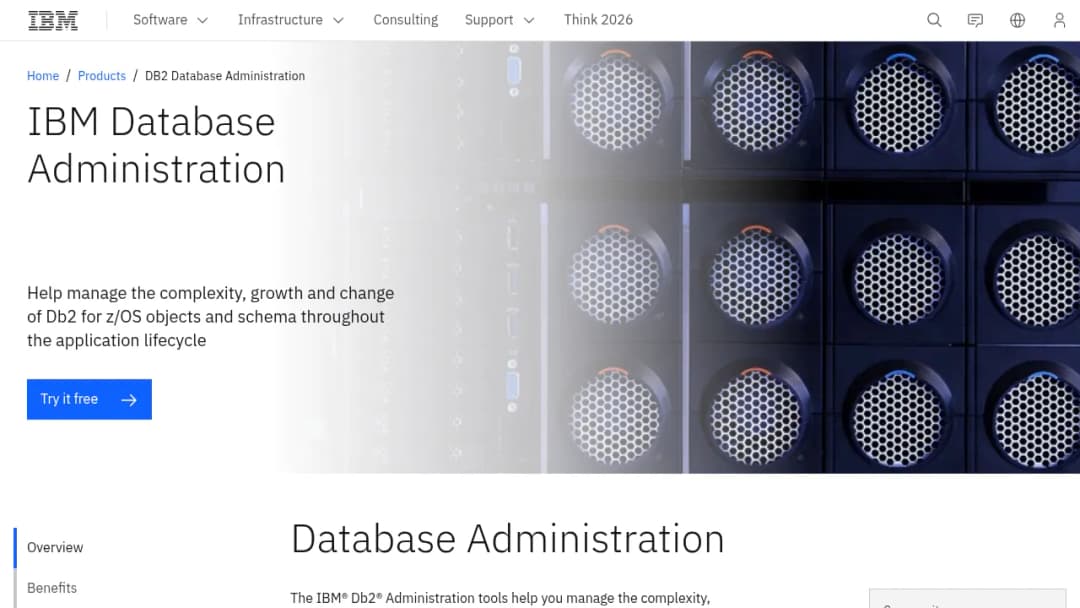 IBM Db2 Database Administration screenshot