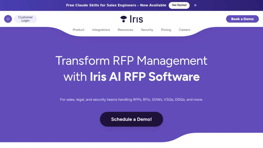 Iris screenshot