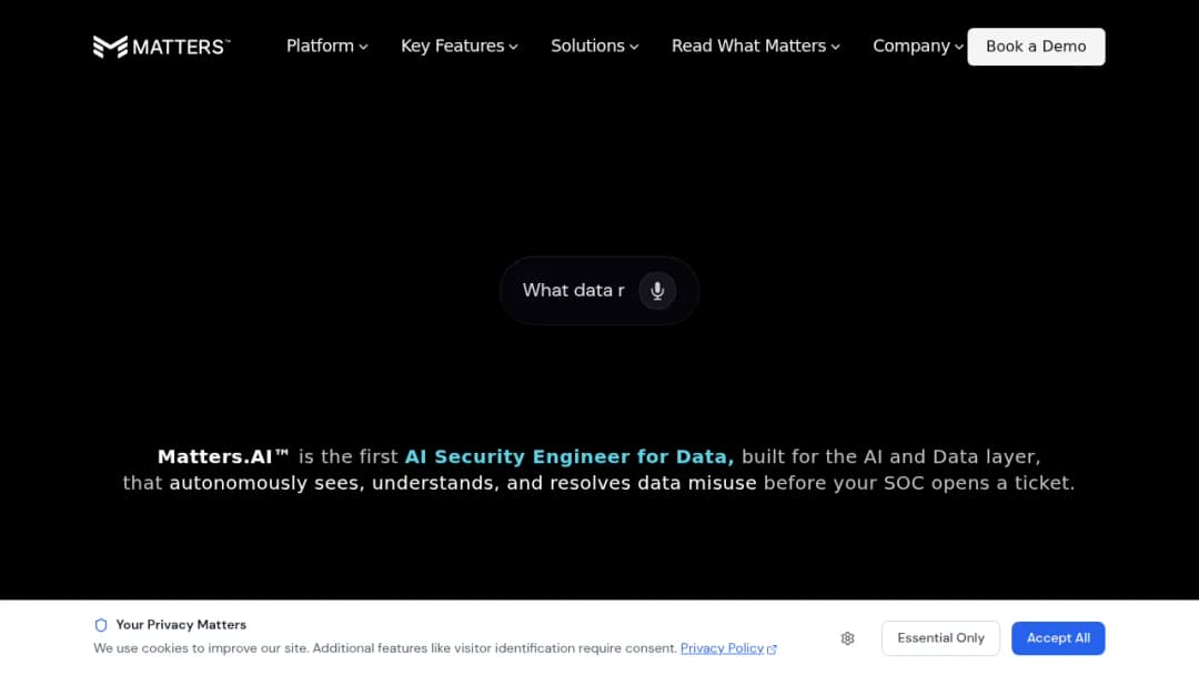 Matters.AI screenshot