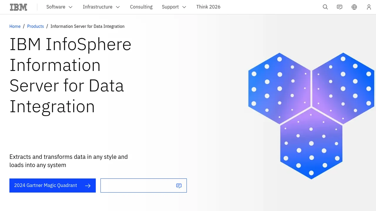 IBM Information Server for Data Integration screenshot