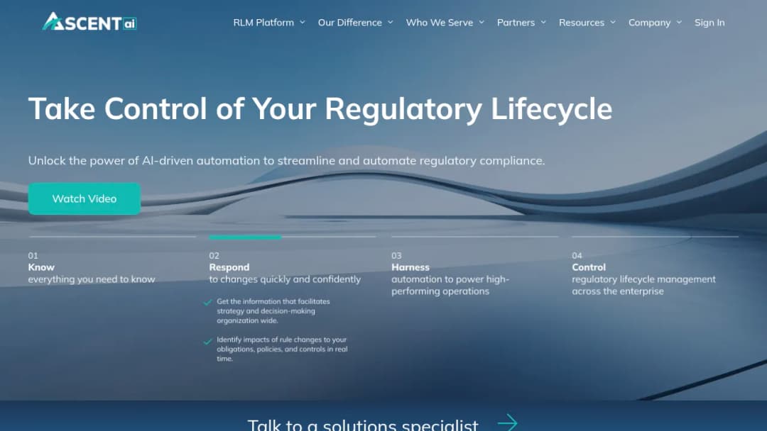 Ascent Technologies screenshot