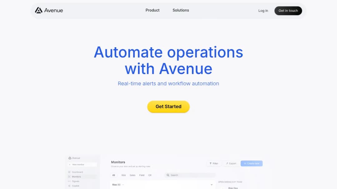 Avenue screenshot