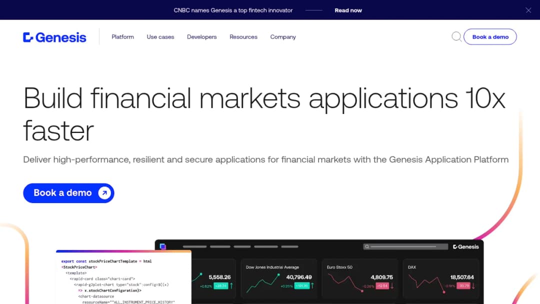 Genesis screenshot