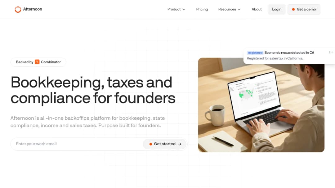 Afternoon.co screenshot