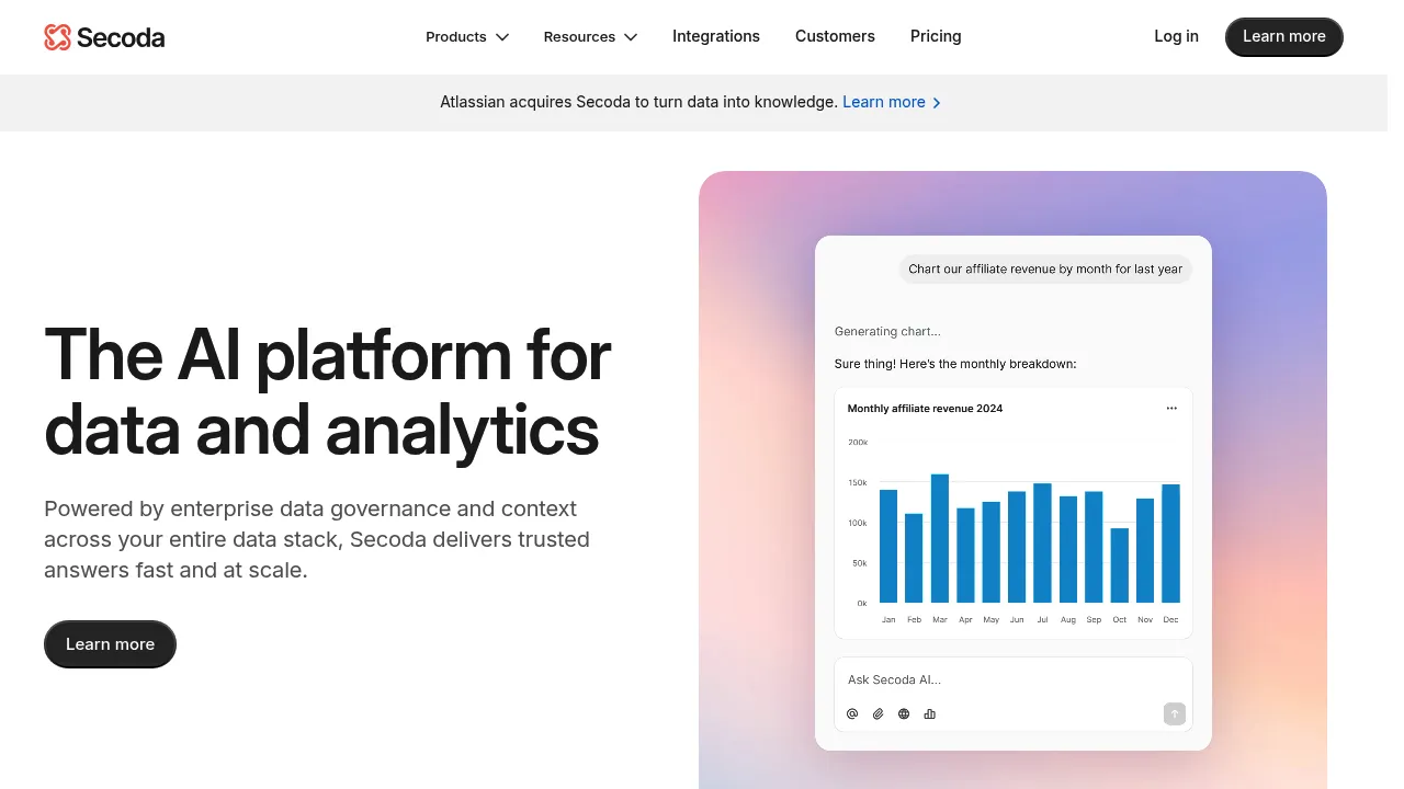 Secoda screenshot