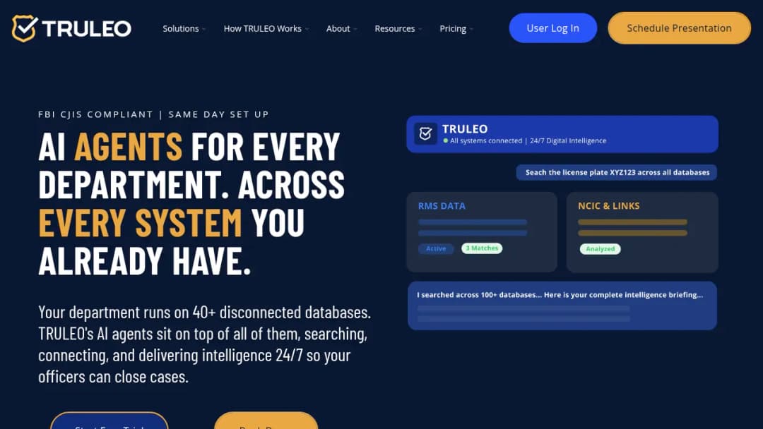 Truleo screenshot
