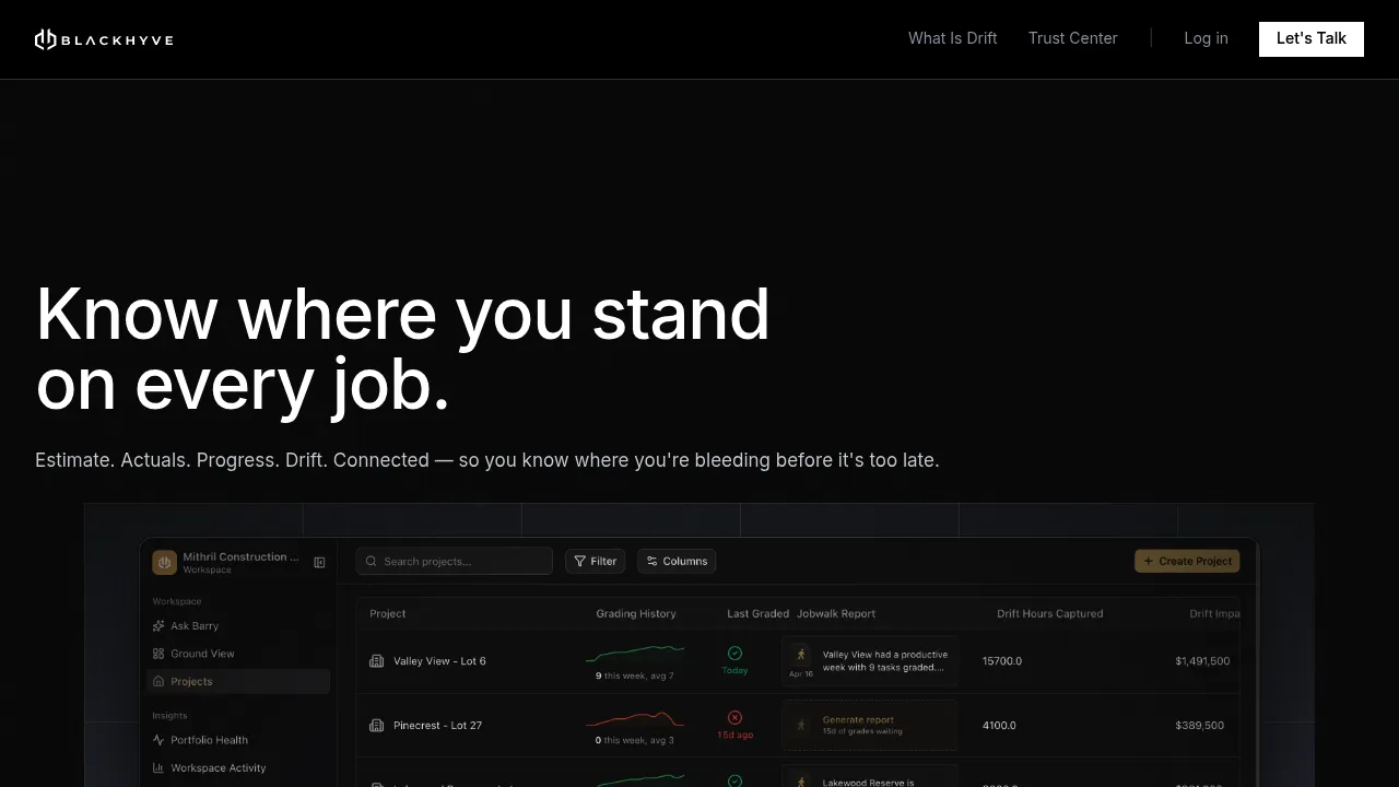 BLACKHYVE screenshot