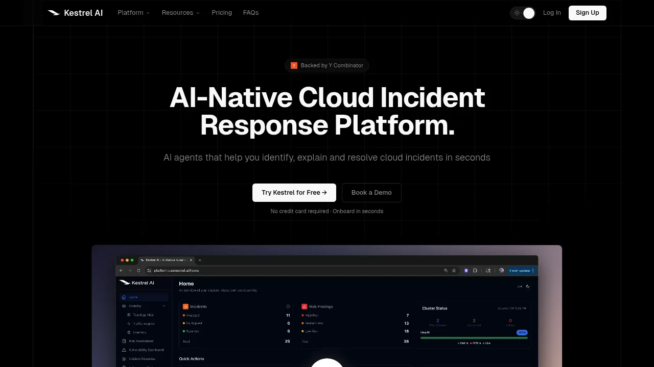 Kestrel screenshot