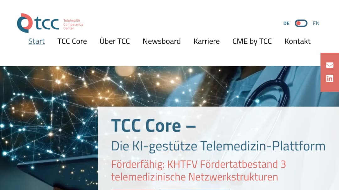 TCC GmbH screenshot