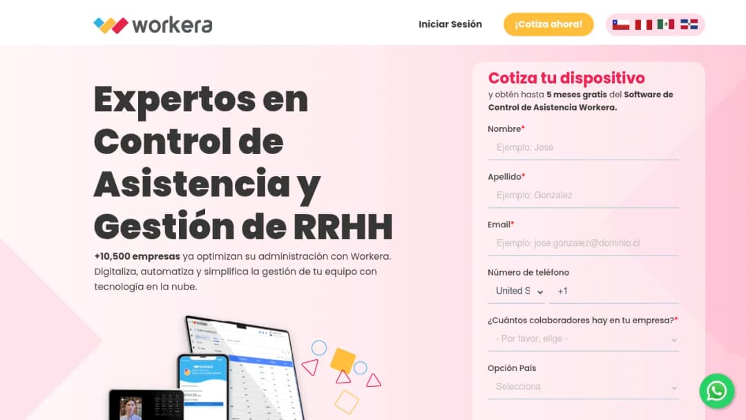 Workera screenshot