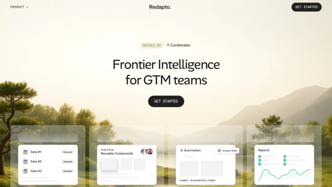 Redapto screenshot