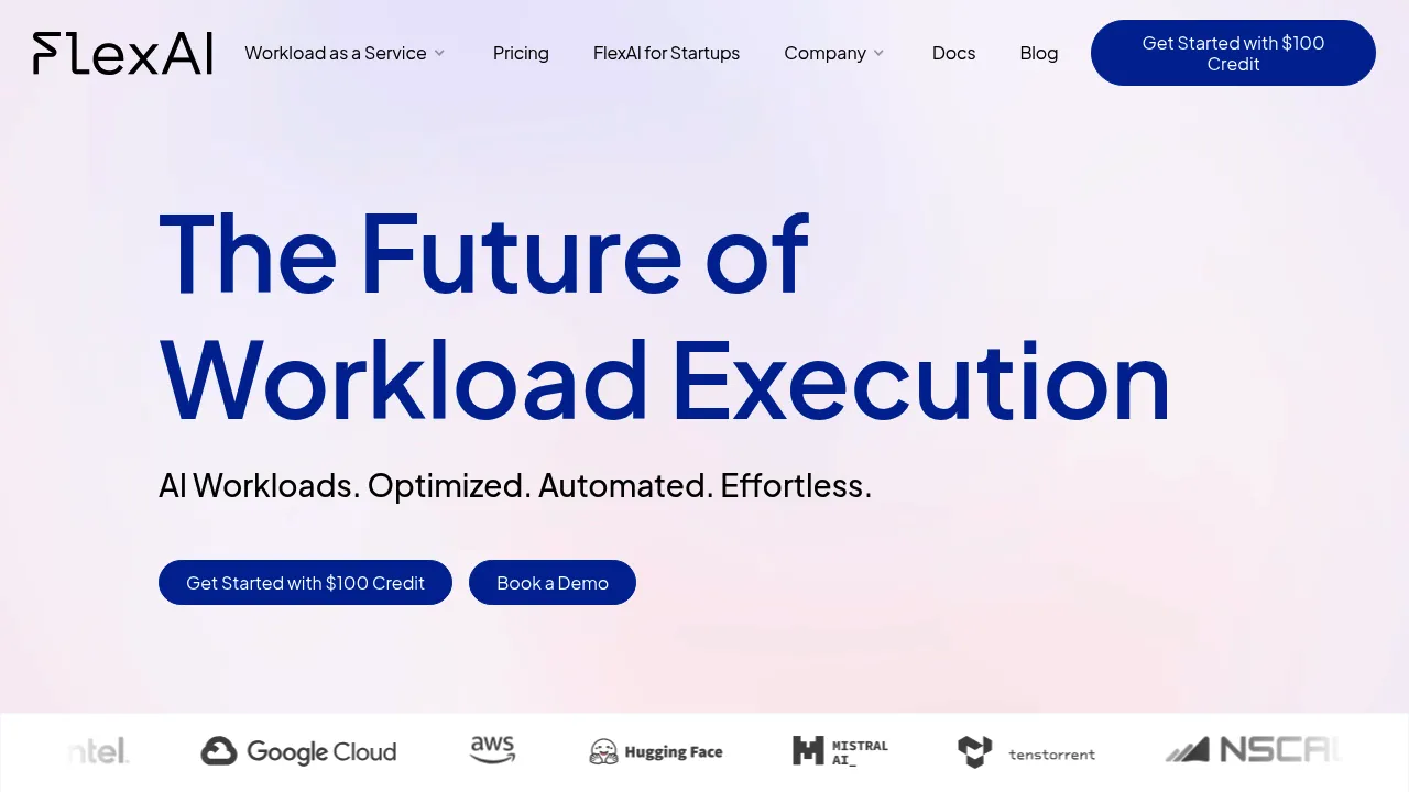 FlexAI screenshot