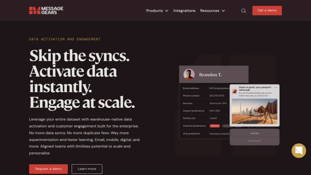 MessageGears screenshot