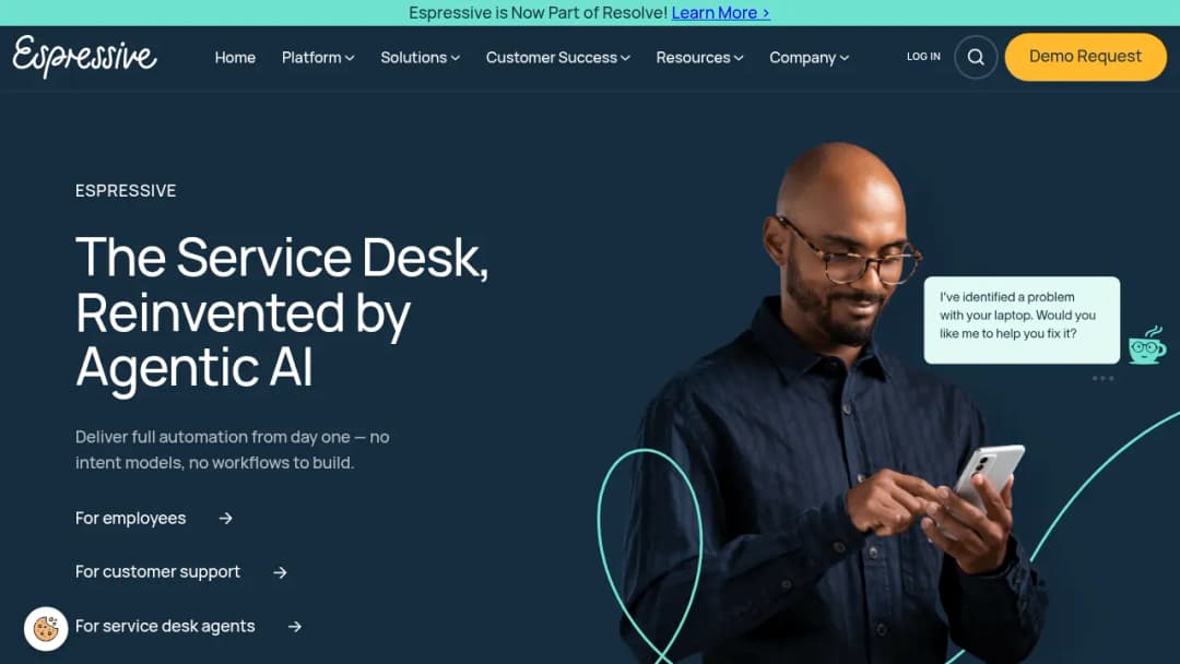 Espressive screenshot