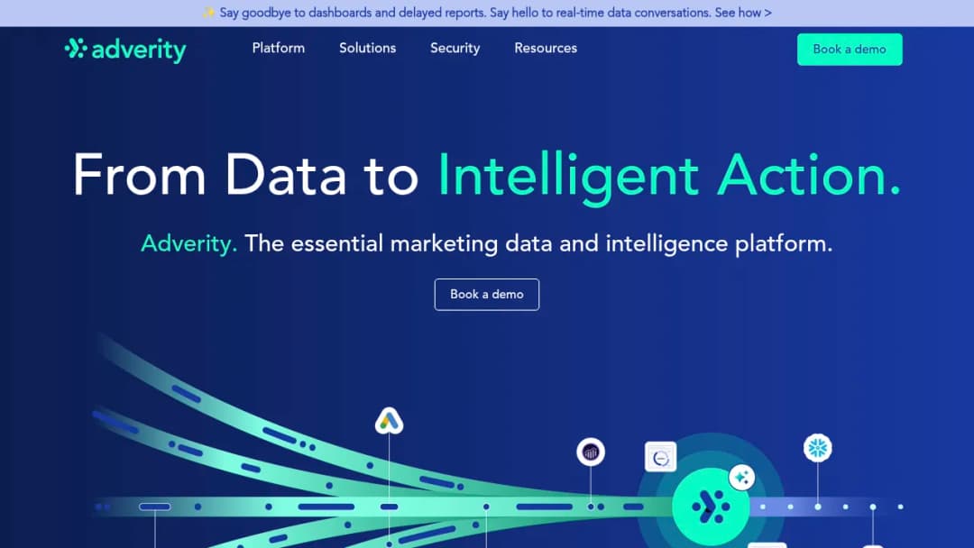 Adverity screenshot