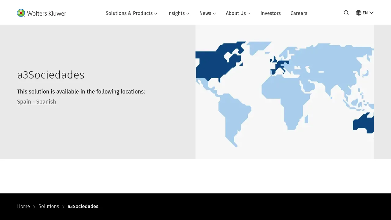 Wolters Kluwer a3Sociedades screenshot