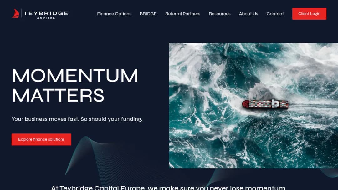 Teybridge Capital screenshot