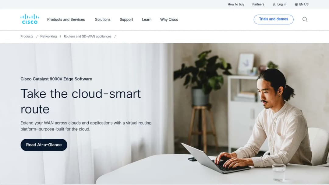 Cisco Catalyst 8000V Edge Software screenshot