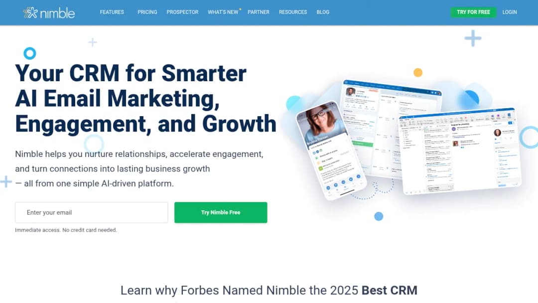 Nimble screenshot