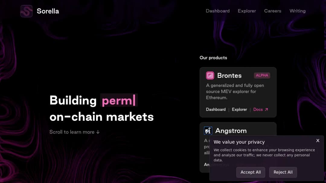Sorella Labs screenshot