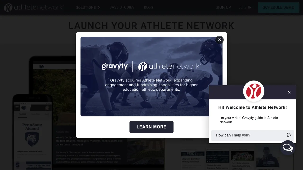Athlete Network screenshot