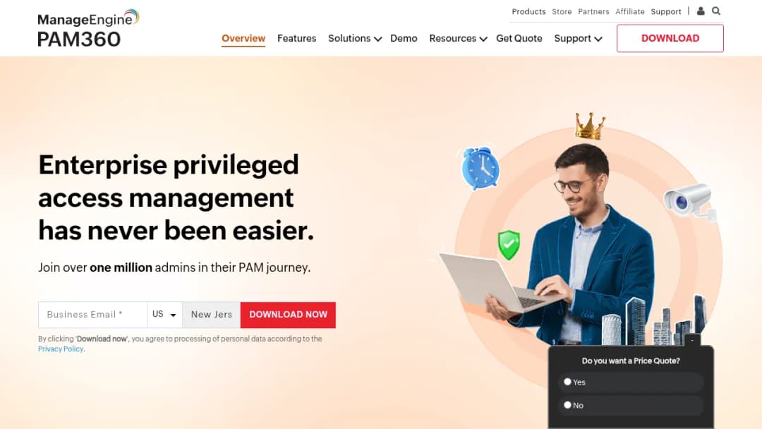 ManageEngine PAM360 screenshot
