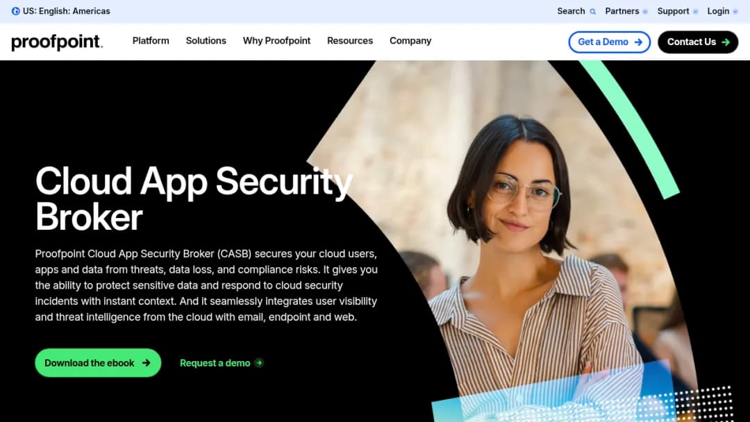 Proofpoint CASB screenshot