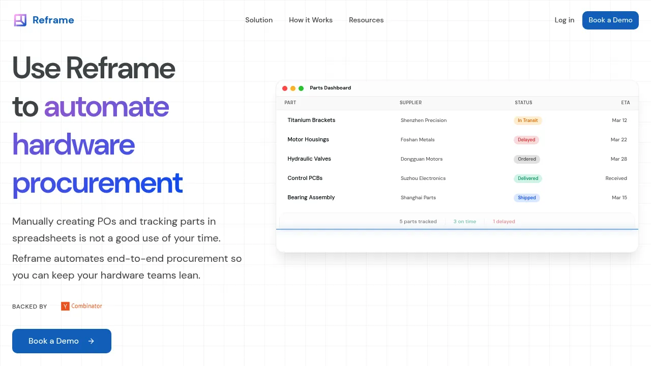 Reframe screenshot