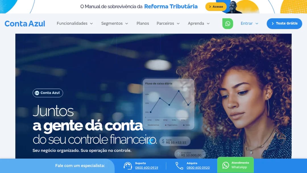 Conta Azul screenshot