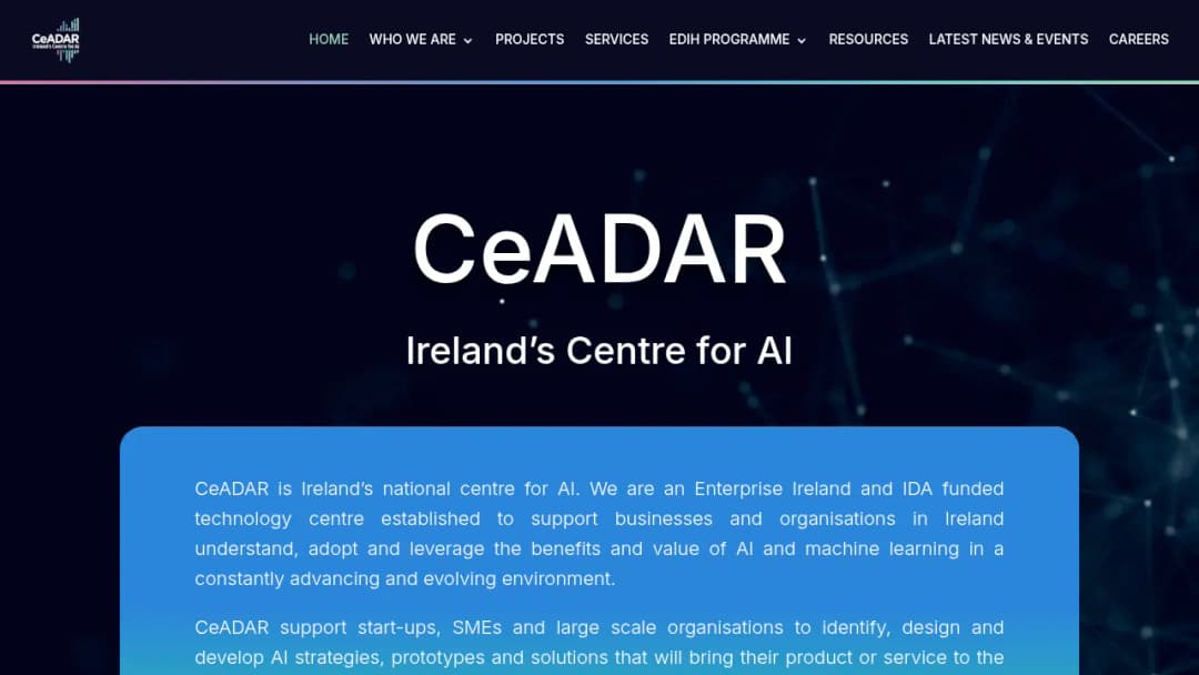 CeADAR screenshot