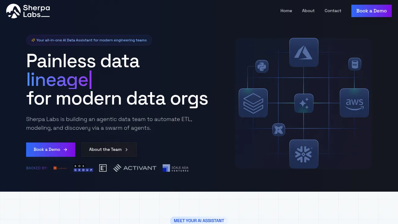 Sherpa Labs screenshot