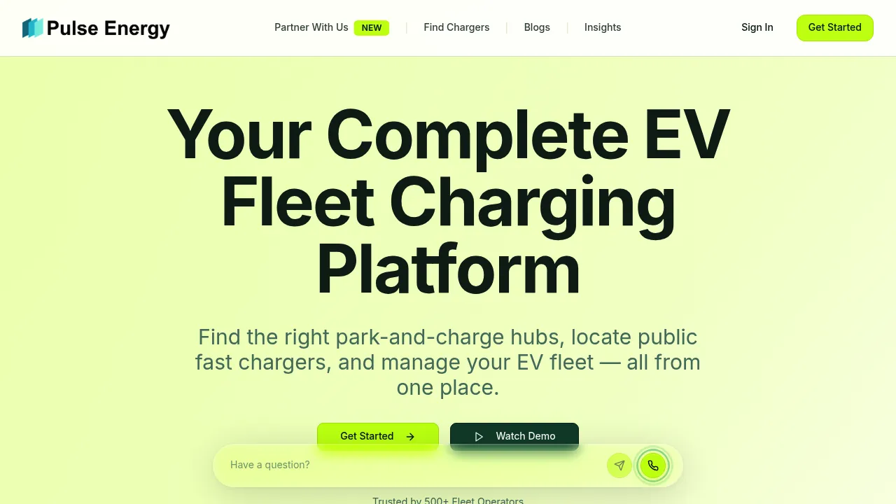 Pulse Energy screenshot