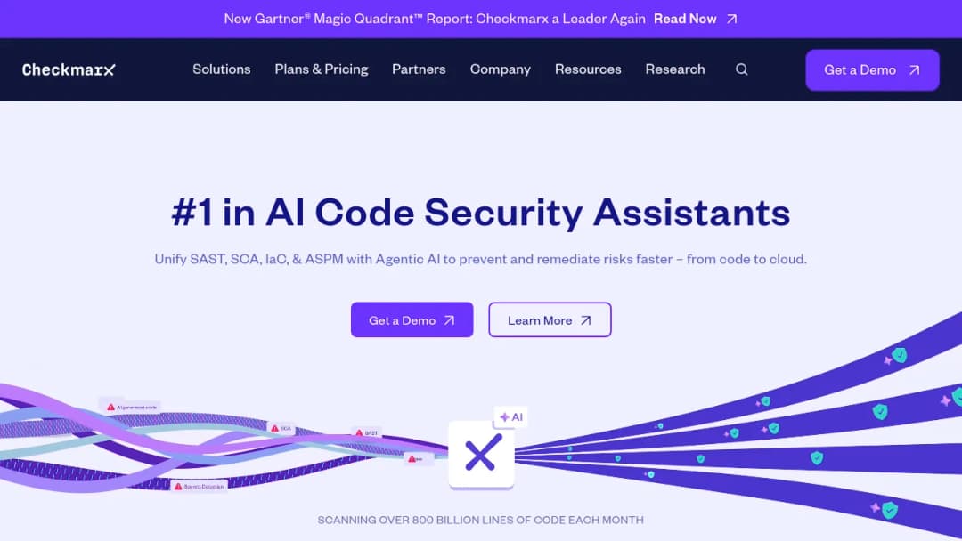 Checkmarx screenshot