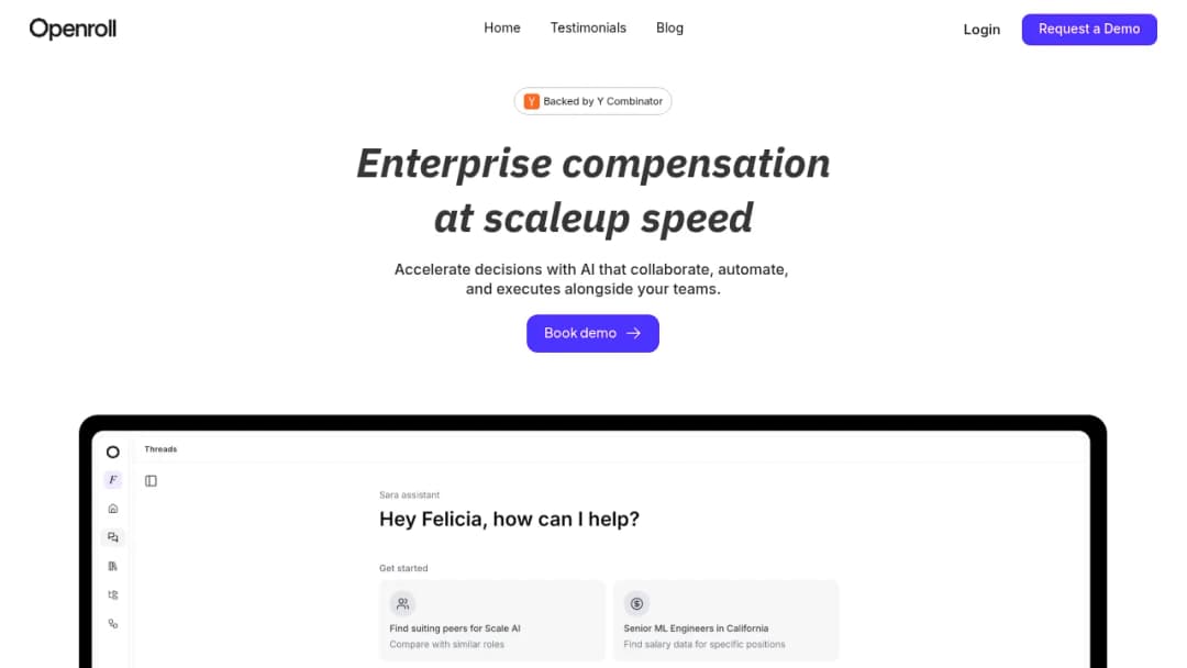 Openroll screenshot