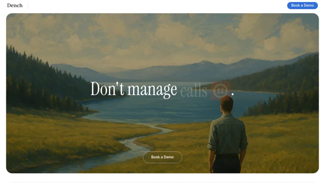 Dench.com screenshot