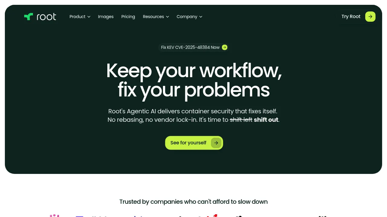 Root screenshot