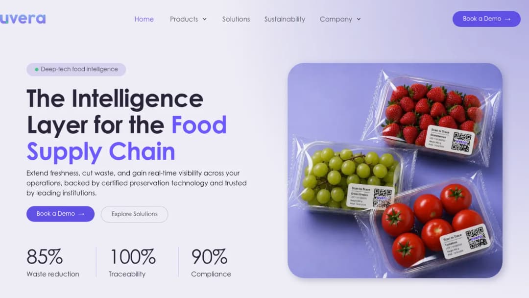 Uvera screenshot