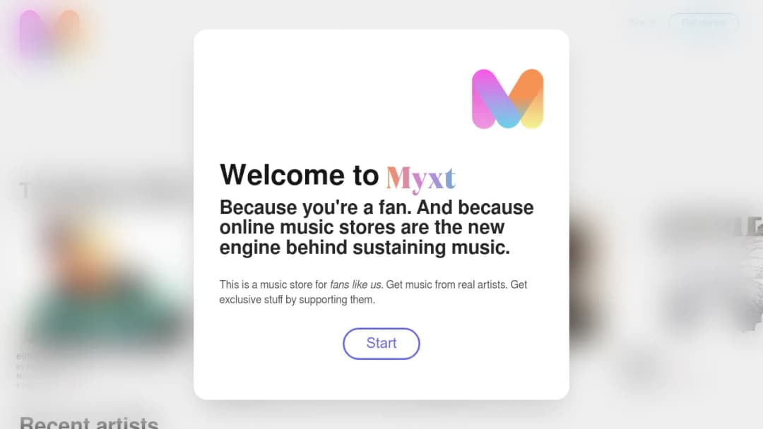 Myxt screenshot