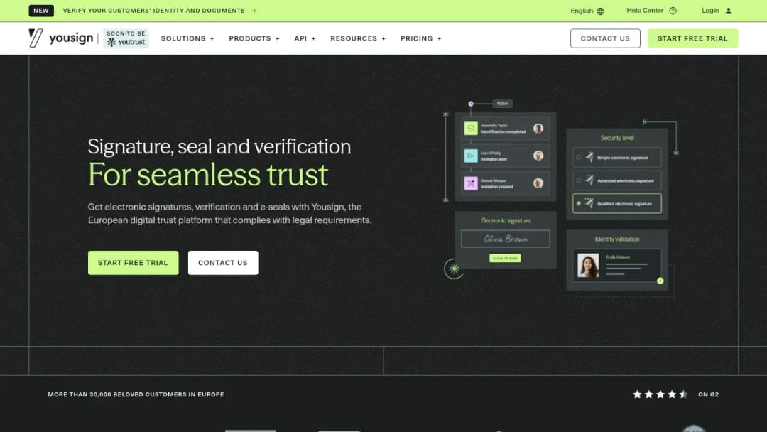 Yousign screenshot