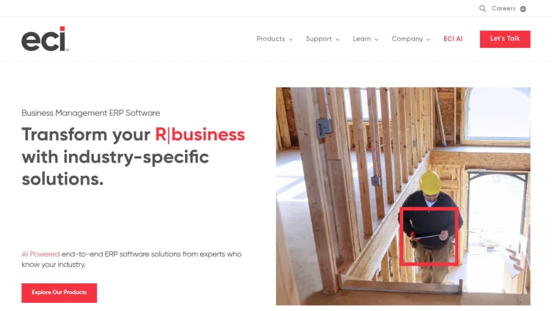 eCommerce Industries, Inc. screenshot