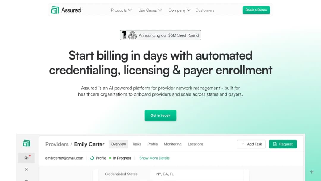 Assured screenshot