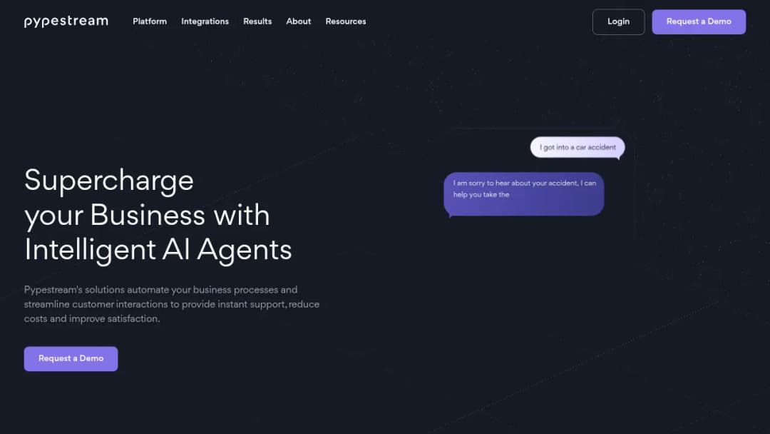 Pypestream screenshot