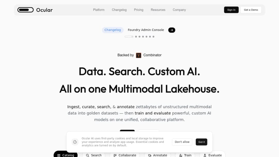 Ocular AI screenshot